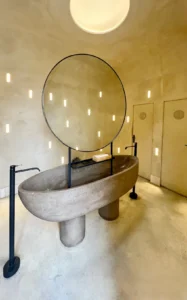 Diseño de interior sostenible, lavabo